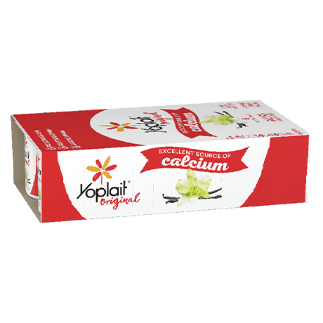 Yoplait Original 8 Count French Vanilla, front of product.